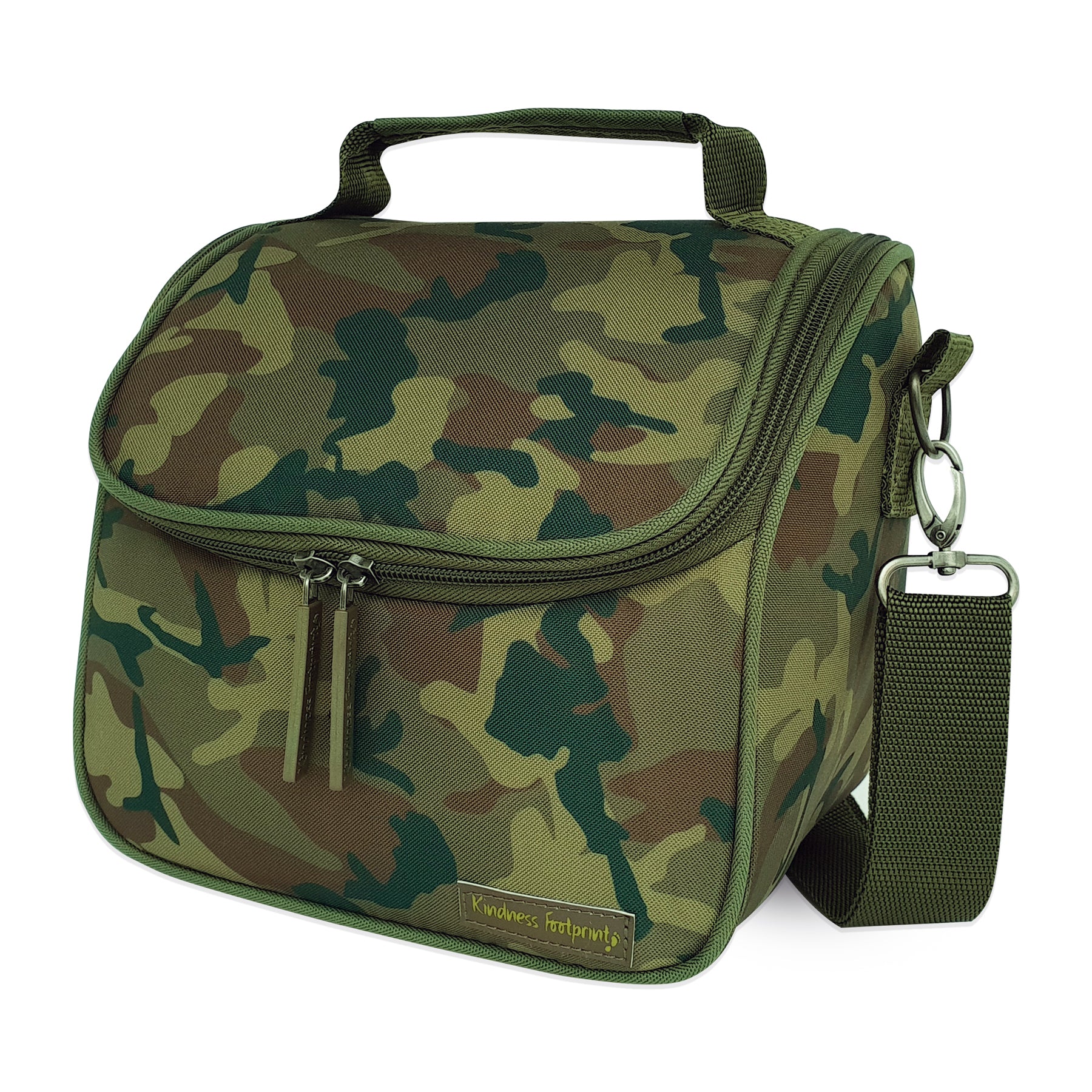 Camo Lunch Bag (Green) – Kindness Footprint